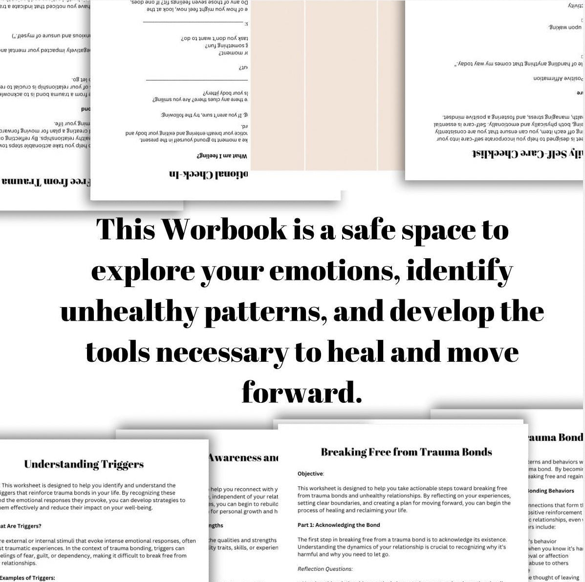Trauma Bonding Understanding and Overcoming Trauma Bond Survivor Recovery Workbook