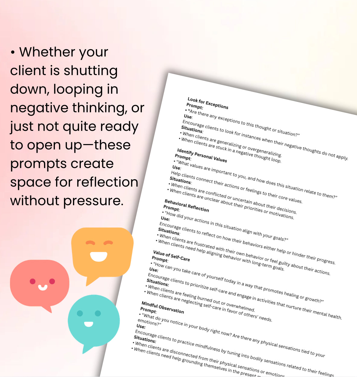 Intervention Jumpstart Prompts
