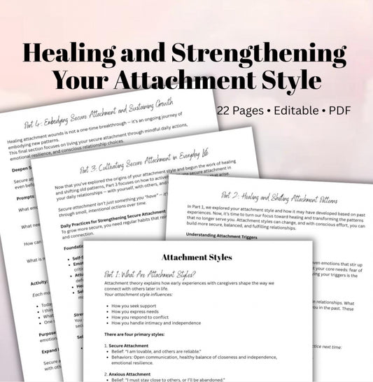 Healing and Strengthening Your Attachment Style Emotional Regulation in Relationships