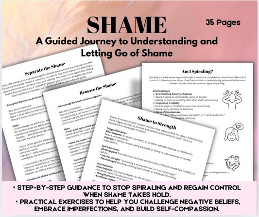 Understanding Shame and How to Move on from it Therapy Resource Coping Skills
