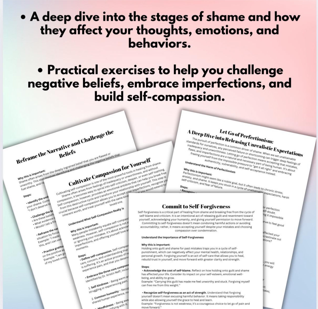 Understanding Shame and How to Move on from it Therapy Resource Coping Skills
