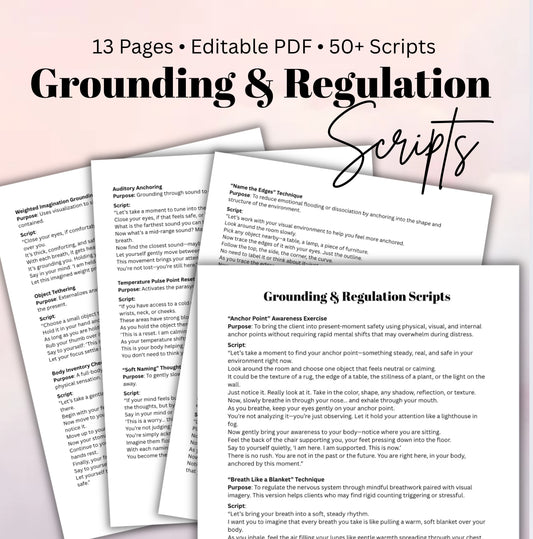 Grounding & Regulation Scripts